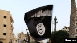 بیرق و نشان گروه داعش 