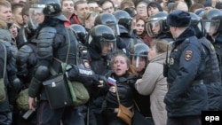 Задержания во время акции 26 марта 2017 года в Москве 