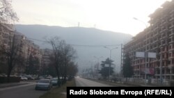 Скопје- Булеварот 8 Септември во Скопје. 