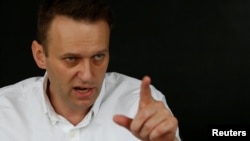 Российский оппозиционер Алексей Навальный 