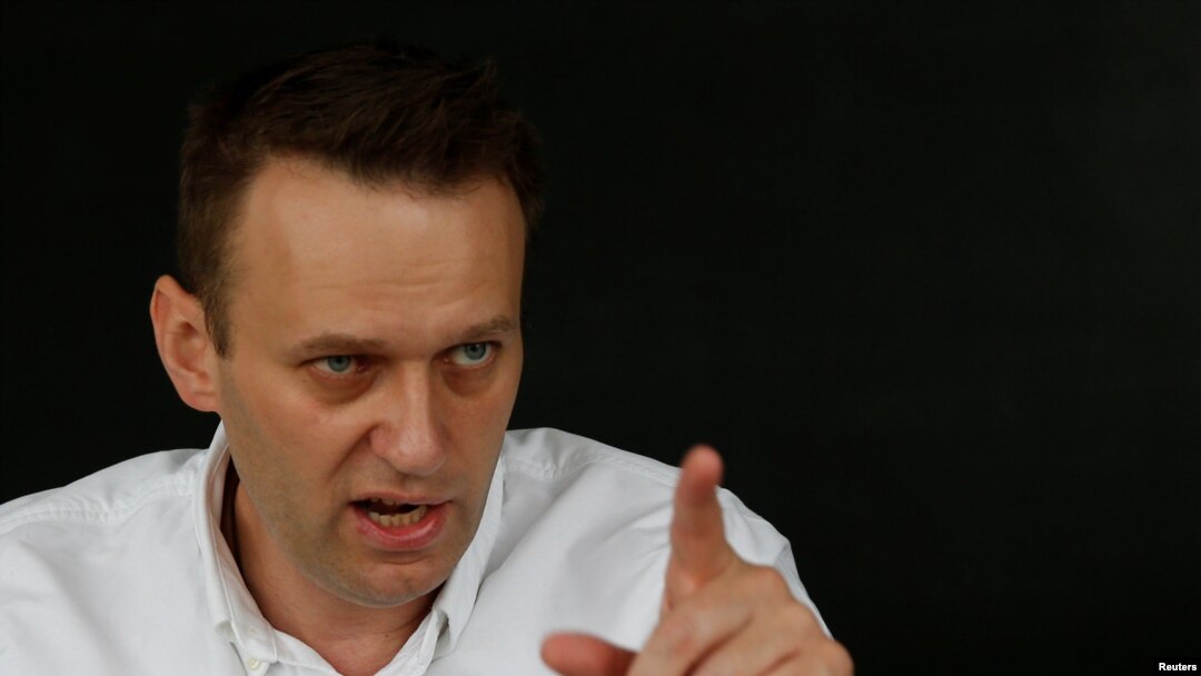 Russian opposition leader Aleksei Navalny (file photo)