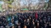 Funeral ceremony for victims of the Ukrainian plane crash in Isfahan. January 16, 2020