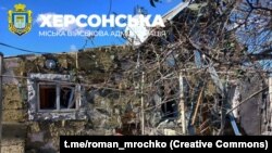 Наслідки російських обстрілів у Зеленівці, Херсонська область, Україна, жовтень 2024 року. Фото ілюстративне