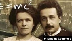 Albert Einstein birinci arvadı Mileva Maric ilə.