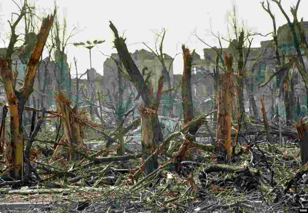 Под ежедневными бомбардировками Грозный представляется адом.