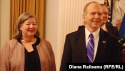 Ambasadorul William Moser şi soţia sa Maria