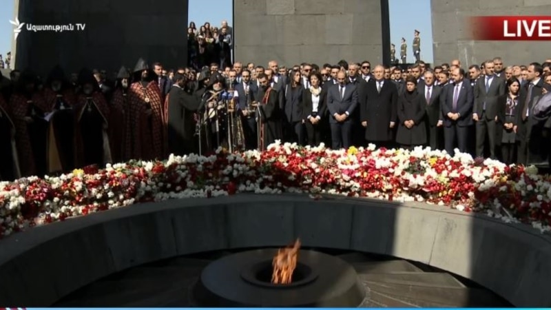 В Армении вспоминают жертв Геноцида 1915 года