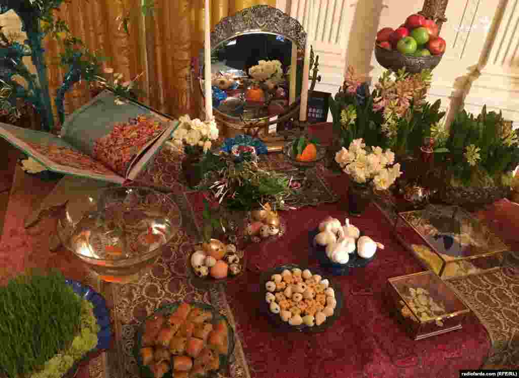 سفره هفت&zwnj;سین در کاخ سفید