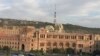 Armenia - The Prime Minister's Office and Finance Ministry buildings in Yerevan, 30Sep2017.