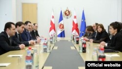 ფარულ ჩანაწერებზე მომუშავე კომისიის სხდომა