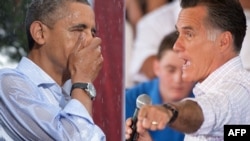 Barack Obama i Mitt Romney