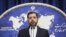 Iranian Foreign Ministry spokesman Saeed Khatibzadeh (file photo)
