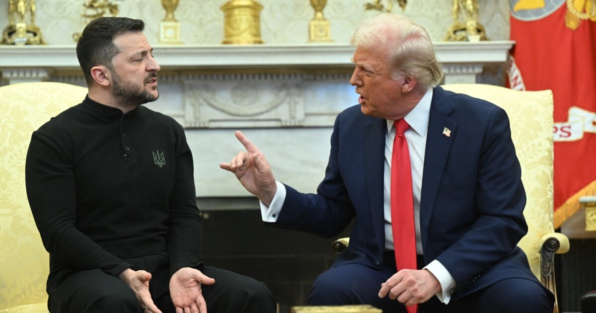 ტრამპთან ზელენსკის შეხვედრას ევროპელი ლიდერებიც დაესწრებიან