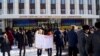 У Дніпрі на мітингу проти підвищення тарифів вимагали відставки прем’єра Шмигаля