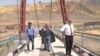 FILE: A bridge over the Panj river that seperates northren Afghanistan from Tajikistan's Kulob region. 