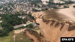 Свлечиште предизвикано од поројните дождови во Германија