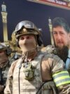 CHECHNYA -- Armed Chechen special forces soldiers attend a celebration dedicated to the 70th anniversary of the birth of the First President of the Chechen Republic, Hero of Russia Akhmad Kadyrov, the Chechen president who was assassinated in a 2004 bomb 