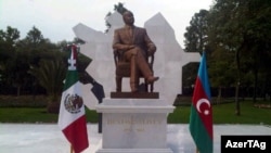 Azerbaijan paid $5 million to beautify the park where Aliyev's statue had been erected.