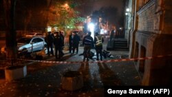 Жарылуу болгон жер.