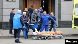 Канцелариите на ФСБ во Архангелск по нападот