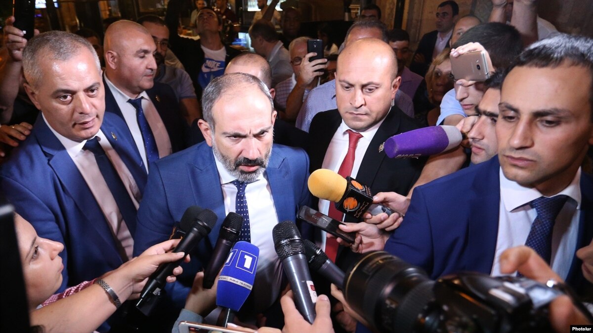 Armenia's Pashinian Resigns To Force New Elections