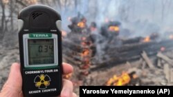 У перших числах квітня у Чорнобильській зоні почалися пожежі
