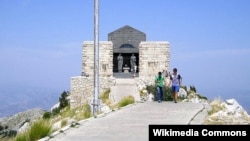 The mausoleum of Petar II Petrovic-Njegos, who is revered by most Serbs and Montenegrins. 
