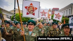 Парад Победы в Симферополе, 9 мая 2018 года