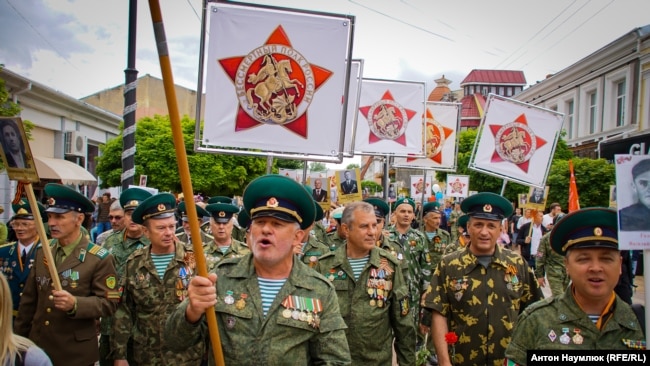 Парад Перемоги в Сімферополі, 9 травня 2018 року