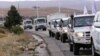 Humanitarian Aid Arrives In Besieged Syrian Towns