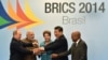 BRICS-ის სამიტის მონაწილე ქვეყნების ლიდერები