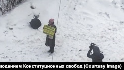 Пікет під судом в Москві