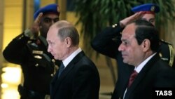 Putin dhe Al-Sisi 