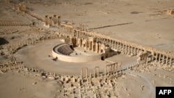 Сириядағы Пальмира қаласының ежелгі бөлігі.