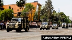 Ադրբեջանական բանակի զորահանդեսը Բաքվում, արխիվ