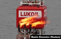 Добыча нефти и газа в Каспийском море