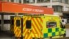 Карета швидкої допомоги біля лікарні в центрі Лондона (Ілюстраційне фото)
