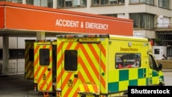 Serviciul de urgență al spitalului St Thomas de la Londra, imagine de arhivă.