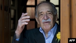 Габрыель Гарсія Маркес у 87-ы дзень сваіх народзінаў, 6 сакавіка 2014 году