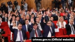 Голосование в подконтрольном России парламенте Крыма, 20 сентября 2019 года