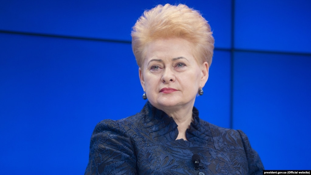 Президент Литви Даля Грібаускайте буде в Києві 20 травня