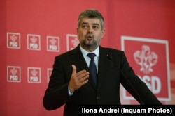 Președintele PSD, Marcel Ciolacu.