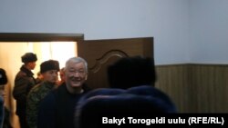 Кубанычбек Кулматов после заседания суда. 23 декабря 2019 года. 