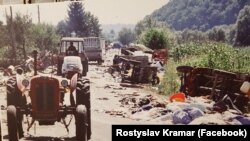 Egzodus srpskih izbeglica tokom hrvatske operacije "Oluja" 1995.