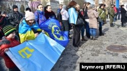 Митинг в поддержку Крыма, Херсон, 26 февраля 2017 год 