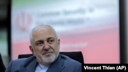 ظریف پر ټوېټر په بیان کې د امریکايي ولسمشر بیان ته غبرګون ښوولی