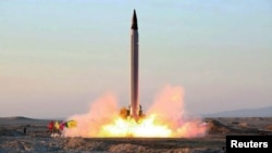 An Iranian Emad rocket was launched from an undisclosed location in October. 