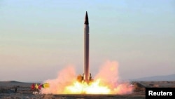 An Iranian Emad rocket launch (file photo)