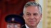 RUSSIA -- The new U.S. ambassador to Russia, Jon Huntsman, attends a ceremony of receiving diplomatic credentials from foreign ambassadors at the Kremlin in Moscow, October 3, 2017
