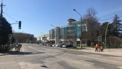 Пустые улицы Симферополя, 2 апреля 2020 года